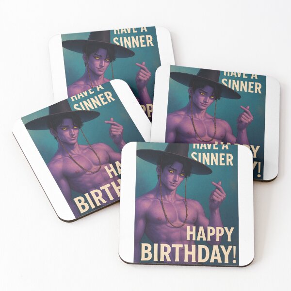 Item preview, Have a Sinner Birthday – Demon Jinu from K-Pop Demon Hunters designed and sold by Aryabek.