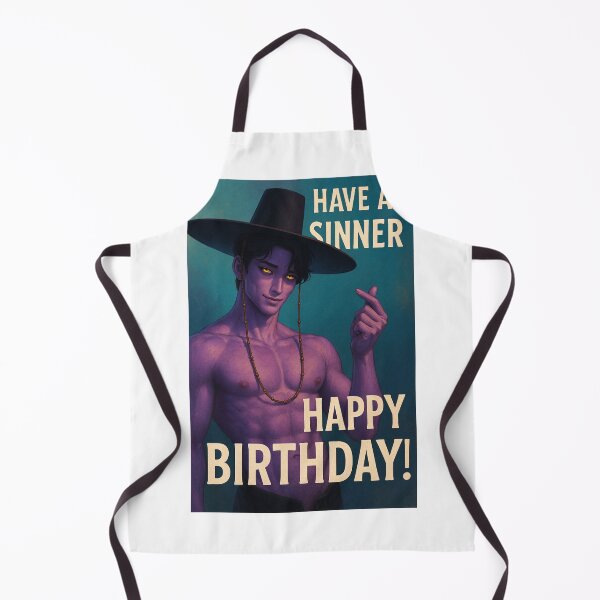 Item preview, Have a Sinner Birthday – Demon Jinu from K-Pop Demon Hunters designed and sold by Aryabek.