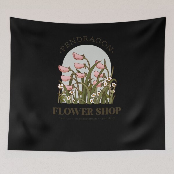 Item preview, Pendragon Flower Shop - Howl's Moving Castle designed and sold by RoshondaGibs.