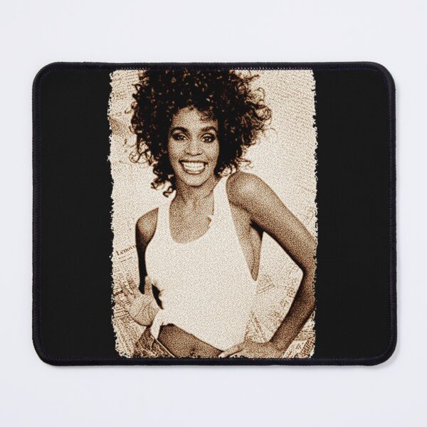 Item preview, Whitney Houston 80s 90s __ Vintage Retro Style designed and sold by HankTrantow.