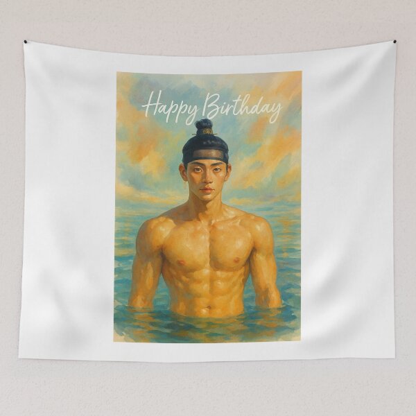Item preview, Birthday Blessings from the Sea – Lee Chae-Min in Bon Appétit Your Majesty designed and sold by Aryabek.