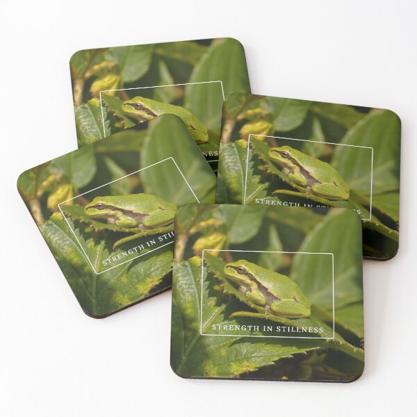 Item preview, Peaceful Frog Meditation - Strength in Stillness designed and sold by NineRudolph.