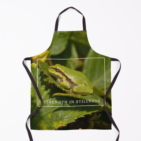 Item preview, Peaceful Frog Meditation - Strength in Stillness designed and sold by NineRudolph.