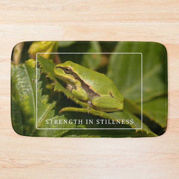 Item preview, Peaceful Frog Meditation - Strength in Stillness designed and sold by NineRudolph.