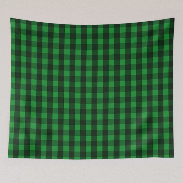 Item preview, Classic Retro Plaid Pattern with Green Tones designed and sold by ArchersBoutique.