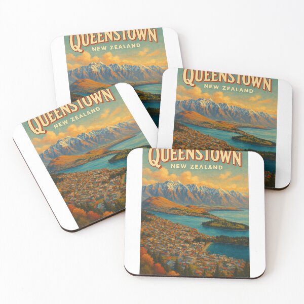 Item preview, Overlooking Queenstown – New Zealand’s Mountain-Lake Jewel designed and sold by Aryabek.