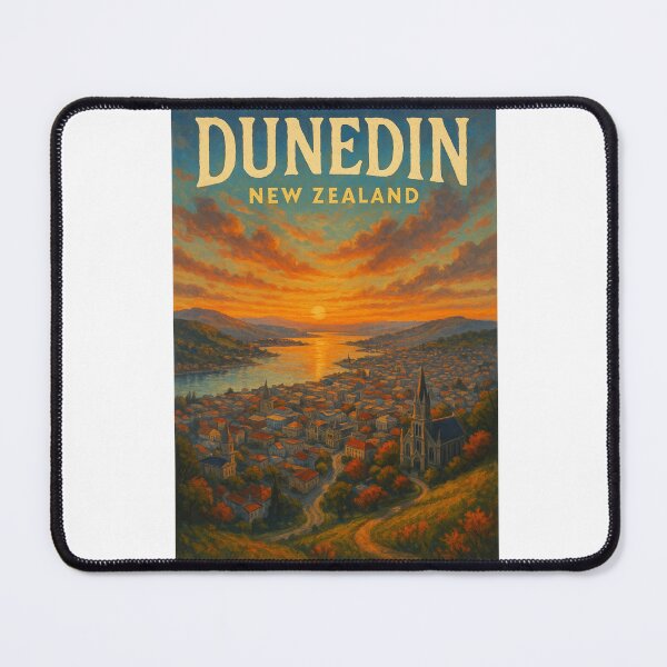 Item preview, Dunedin New Zealand Sunset Over Otago Harbour designed and sold by Aryabek.