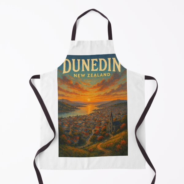 Item preview, Dunedin New Zealand Sunset Over Otago Harbour designed and sold by Aryabek.