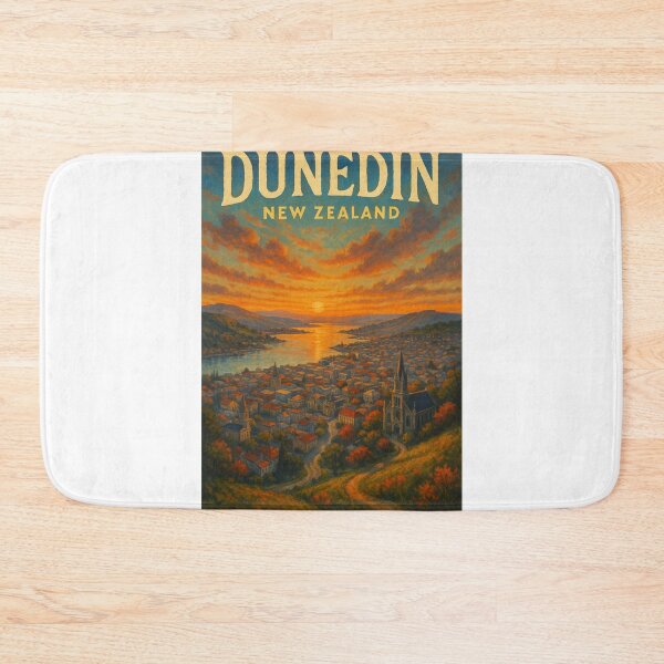 Item preview, Dunedin New Zealand Sunset Over Otago Harbour designed and sold by Aryabek.
