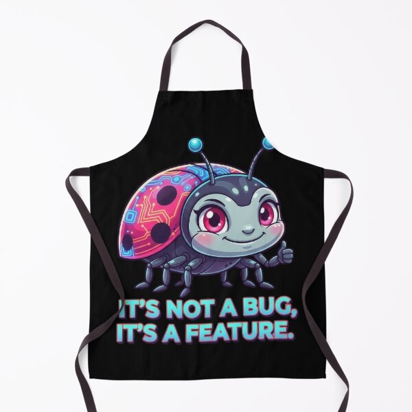 Item preview, It's Not a Bug, It's a Feature designed and sold by FadedWorkshop.