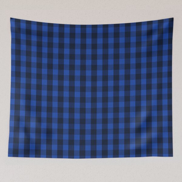 Item preview, Classic Retro Plaid Pattern with Blue Tones designed and sold by ArchersBoutique.