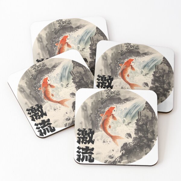 Item preview, Spirit of Japan: Samurai, Soaring Horse & Koi of the Rapids designed and sold by collectionA.