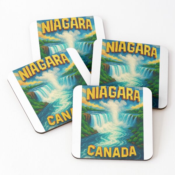 Item preview, Lego-Inspired Niagara Falls with Canadian Landscape designed and sold by Aryabek.