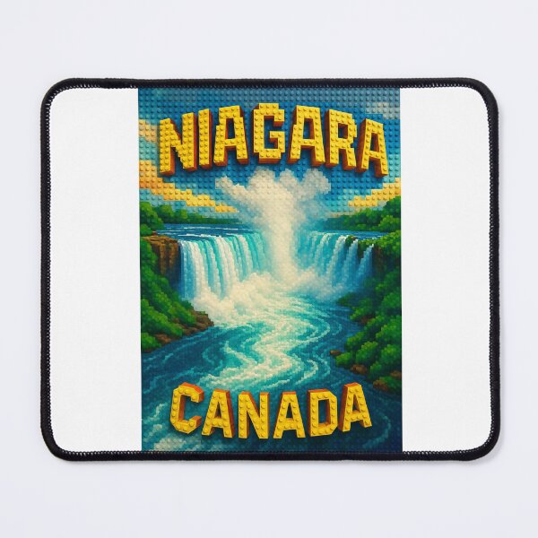 Item preview, Lego-Inspired Niagara Falls with Canadian Landscape designed and sold by Aryabek.