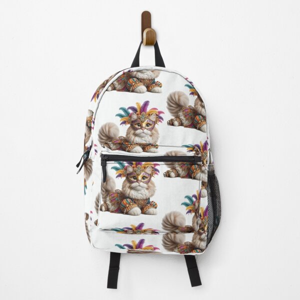 Item preview, Beautiful Persian cat at the Venice Carnival designed and sold by Artquinox.