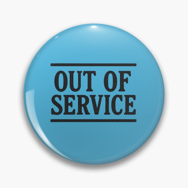 Item preview, Mood: Out Of Service – funny mood quote design designed and sold by VioVibe.
