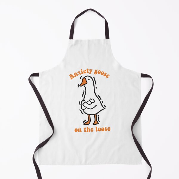 Item preview, anxiety goose on the loose designed and sold by zainab hussain.