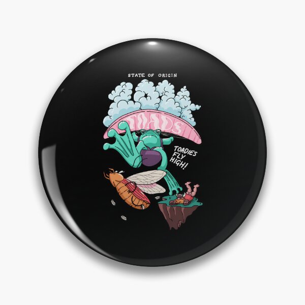 Item preview, 2024 Queensland Cane Toads   Paragliding State Of Origin designed and sold by ElliBrandt.