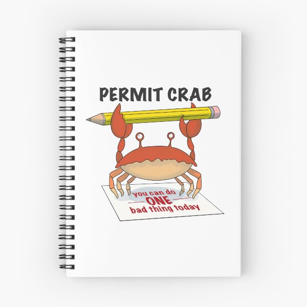 Item preview, Permit Crab designed and sold by Lady Emlyn Art.