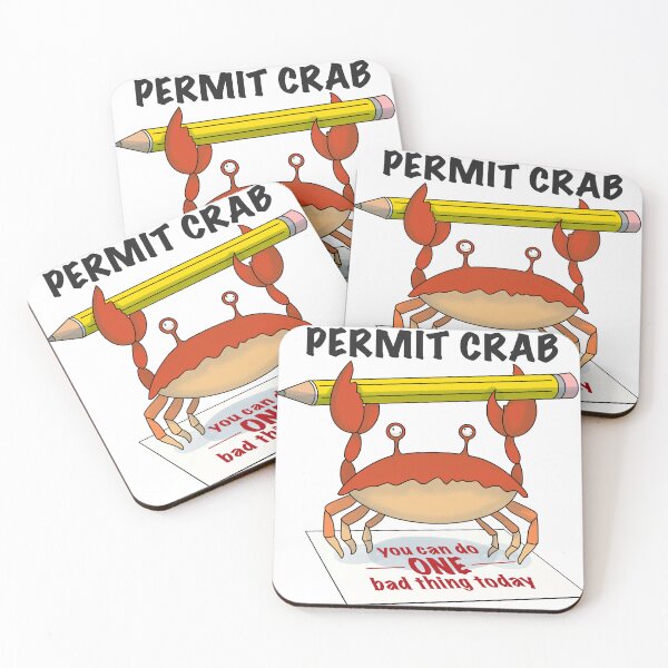 Item preview, Permit Crab designed and sold by Lady Emlyn Art.