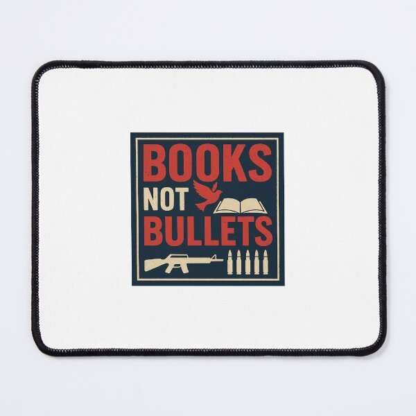 Item preview, Books Not Bullets designed and sold by EquRevol.