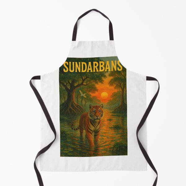Item preview, Royal Bengal Tiger in the Sundarbans Mangrove Forest designed and sold by Places On Earth.