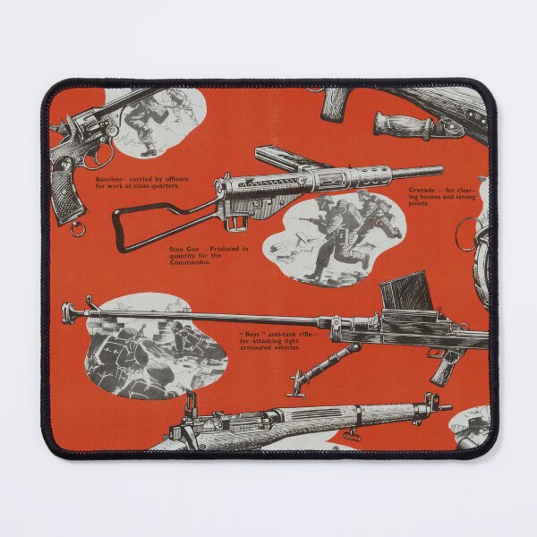 Item preview, British WWII Propaganda Poster | War Savings Investment | A Gun for Every Job | Historical Art Print | Military Collectible designed and sold by artofuniverse.