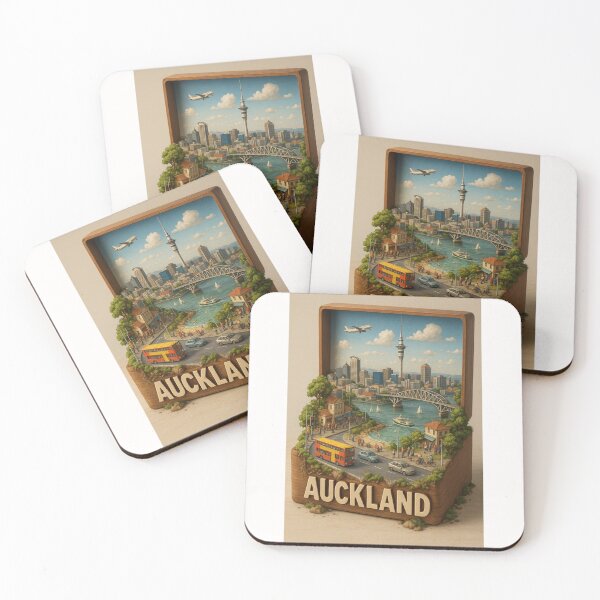 Item preview, Auckland Cityscape with Sky Tower and Harbour Bridge designed and sold by Places On Earth.