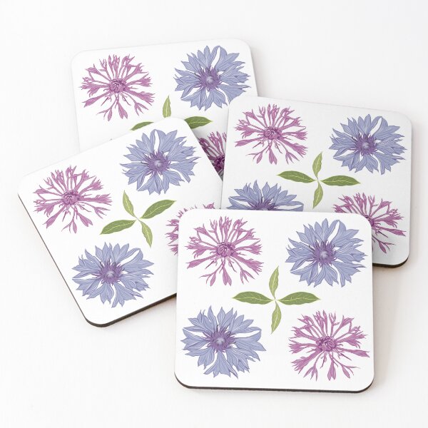 Item preview, Cornflower knapweed wildflower design  designed and sold by PaulaJKnight .