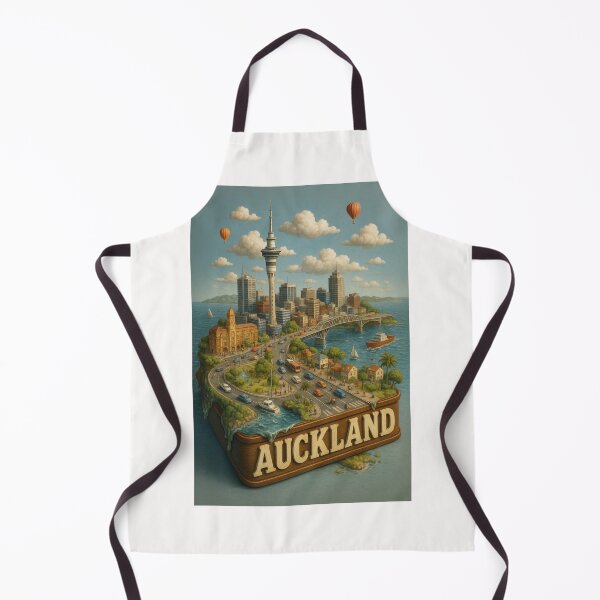 Item preview, Sky Tower and Harbour Bridge in Auckland New Zealand designed and sold by Places On Earth.
