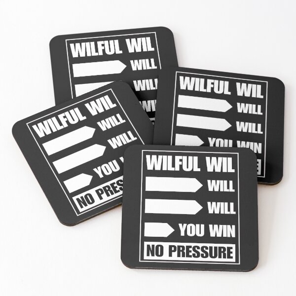 Item preview, WILFUL WIL WILL WILL YOU designed and sold by aledfychan.