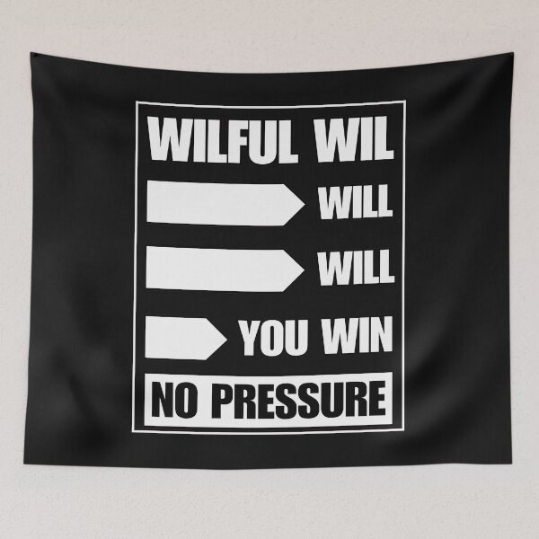 Item preview, WILFUL WIL WILL WILL YOU designed and sold by aledfychan.