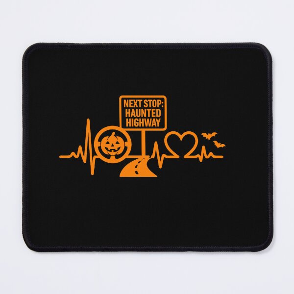 Item preview, Haunted Highway Heartbeat – Halloween designed and sold by DailyDrivesct.