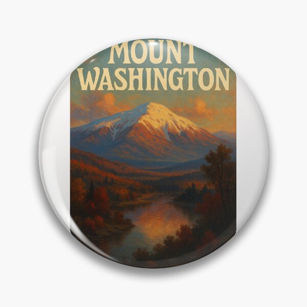 Item preview, Mount Washington New Hampshire with Autumn Valley and Sunset Sky designed and sold by Places On Earth.