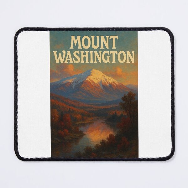 Item preview, Mount Washington New Hampshire with Autumn Valley and Sunset Sky designed and sold by Places On Earth.