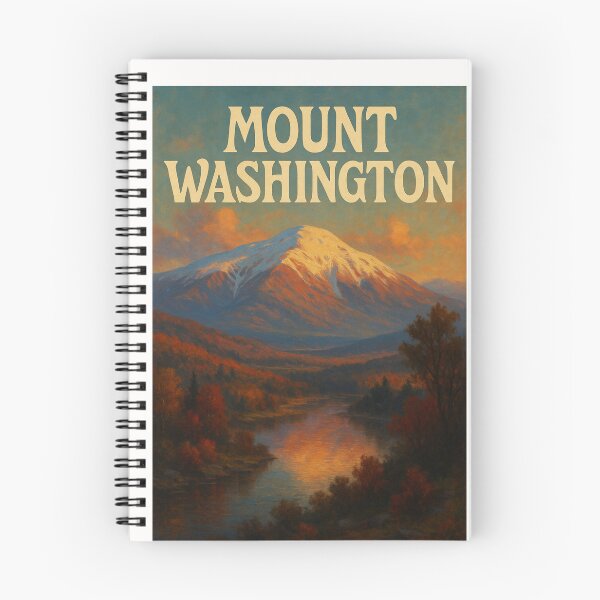 Item preview, Mount Washington New Hampshire with Autumn Valley and Sunset Sky designed and sold by Places On Earth.