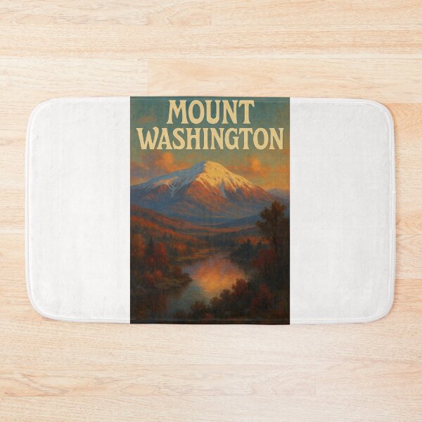 Item preview, Mount Washington New Hampshire with Autumn Valley and Sunset Sky designed and sold by Places On Earth.