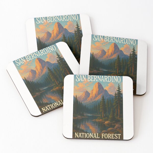 Item preview, San Bernardino Mountains in Southern California National Forest designed and sold by Places On Earth.