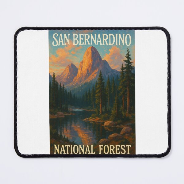 Item preview, San Bernardino Mountains in Southern California National Forest designed and sold by Places On Earth.