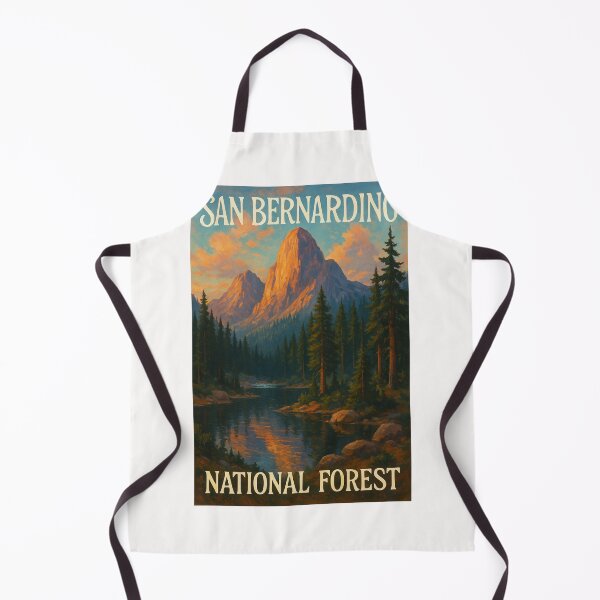 Item preview, San Bernardino Mountains in Southern California National Forest designed and sold by Places On Earth.