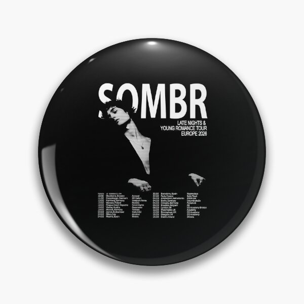 Item preview, Sombr Europe Tour 2026 designed and sold by SeanZurline.