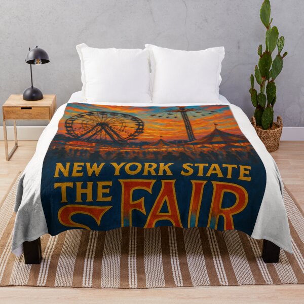 Item preview, Ferris Wheel at Sunset at the New York State Fair designed and sold by Places On Earth.