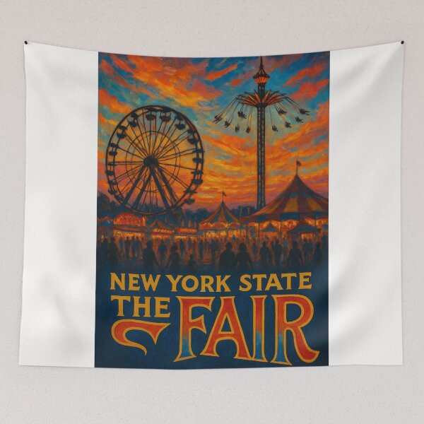 Item preview, Ferris Wheel at Sunset at the New York State Fair designed and sold by Places On Earth.