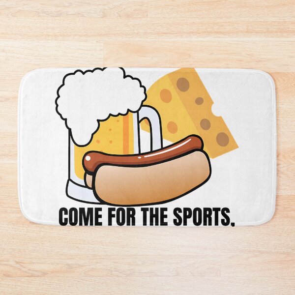Item preview, Milwaukee- Come For The Sports Stay For The Gluttony Black Text- Food designed and sold by tuzovaoneald.