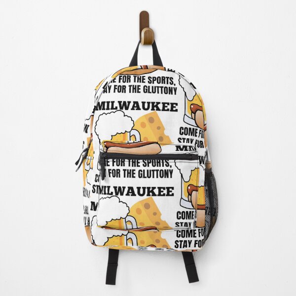 Item preview, Milwaukee- Come For The Sports Stay For The Gluttony Black Text- Food designed and sold by tuzovaoneald.