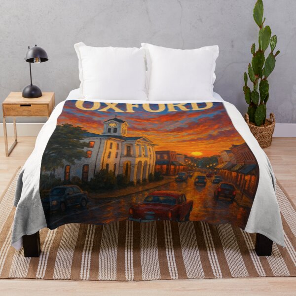Item preview, Oxford Mississippi Courthouse Square at Sunset designed and sold by Places On Earth.