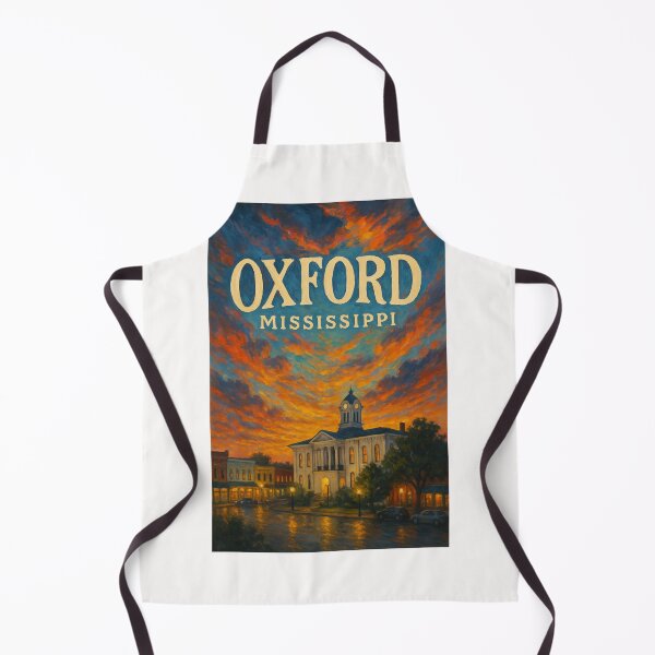 Item preview, Sunset Over Lafayette County Courthouse in Oxford Mississippi designed and sold by Places On Earth.