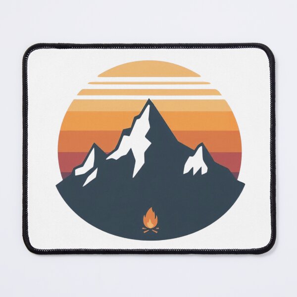 Item preview, Mountain Adventure Minimalist Design designed and sold by AlvoStudio.