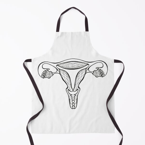 Item preview, uterus black and white designed and sold by alina-k-design.