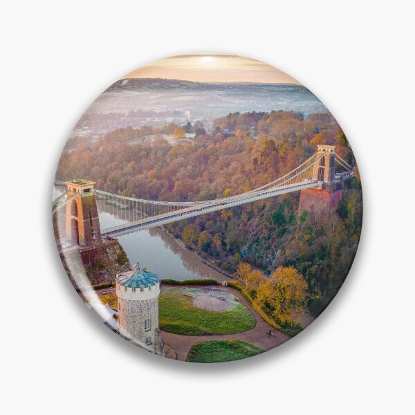 Item preview, Clifton Suspension Bridge and Observatory, Bristol, England, UK designed and sold by thedashdotdot.